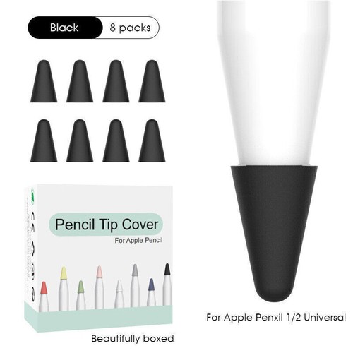 Hochwertige Silikon-Touch-Pen-Federhülle für Apple Pencil 1./2. Generation - Afbeelding 15 van 21
