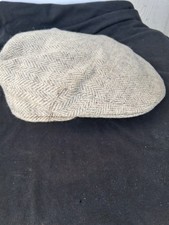 Cambrian Woolen Mills 100% Natural Wool Jacob Sheep Hat Cabbie Golf Cap