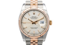 Rolex DateJust 36mm Steel & 18ct Rose Gold Jubilee 116231 2014