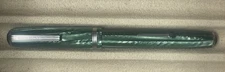 ESTERBROOK J / FOLIAGE GREEN FOUNTAIN PEN / 9461 'MANIFOLD' FIRM NIB /