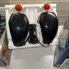 Colecovision Console System 2 Controllers No Cords - Untested W/ Super Controls