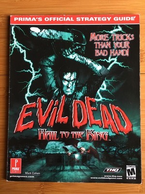 Evil Dead: Hail to the King - Prima's Official Strategy Guide (2000) PS1 Horror