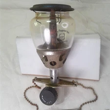 Vintage Century Tool -Mighty Lite 5400- Gas Mantle Propane Glass Camping Lantern