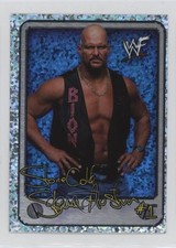 2002 Merlin WWF Stickers Steve Austin 28 HOF 0w6
