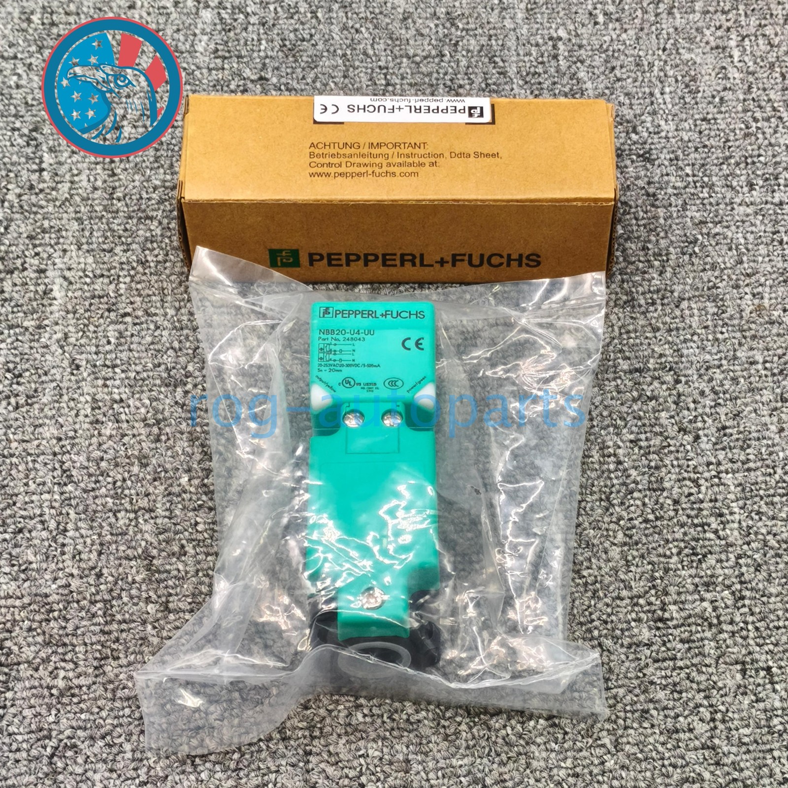 New In Box For PEPPERL + FUCHS NBB20-U4-UU Inductive Sensor STOCK Free Shipping