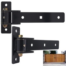 13" Heavy Duty Strap Gate Hinges,900LBS Load Capacity,Thickened Solid Steel