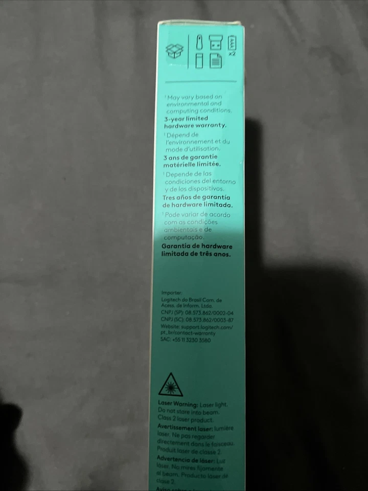 LOGITECH R400 WIRELESS PRESENTER POWERPOINT CLICKER WITH LASER POINTER NEW - Image 2 of 4