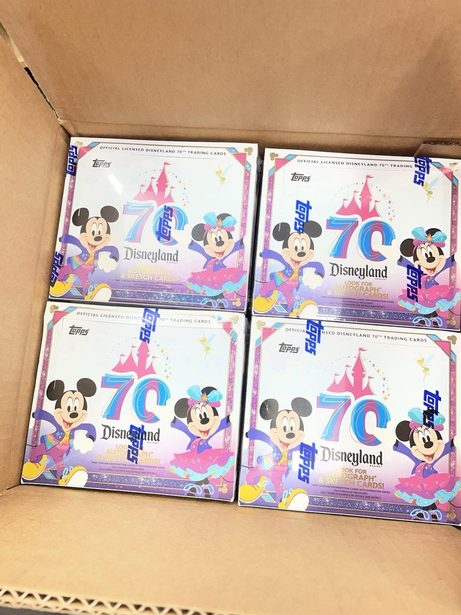 2025 Topps Disneyland 70th Anniversary - Full 12 Box Hobby Case