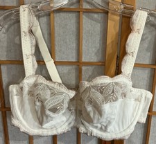 Chantelle Body Sculpt T Shirt Underwire Ivory Bra Style 2895 Size 36DD