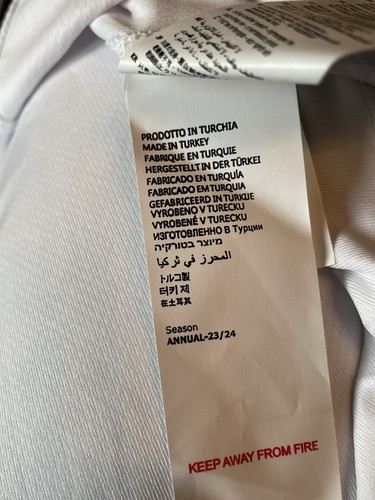 Maglia SPEZIA Calcio MATCH WORN 2023 32 GELASHVILI + certifcazione Bolaffi - Foto 22 di 24