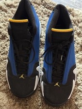 Nike Air Jordan 14 Retro Laney Blue Black Whi...