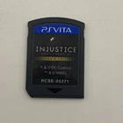 Injustice Gods Among Us  Ultimate Edition - PlayStation PS Vita  Cart Only Works