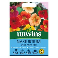 Nasturtium Whirlybird Mix | Unwins Easy To Grow Seeds