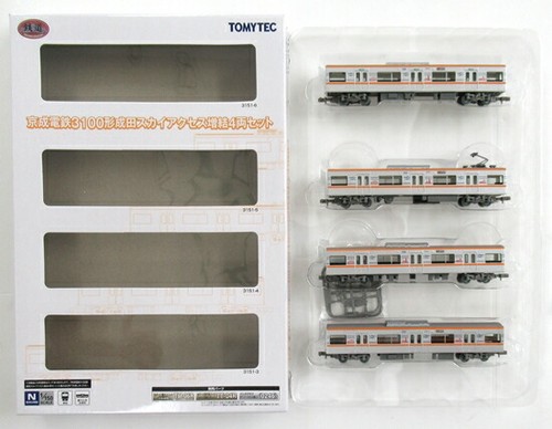 【】GeoColle TOMYTEC (1492-1495) Colección Ferroviaria Keisei Ferrocarril... | Condition: Usado