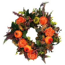 Christmas Decorations Window Door Hanging Arrangement Wreath Thanksgiving Simula