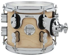 PDP Concept Maple 7x8 Suspended Tom Natural Lacquer with Chrome Hardware