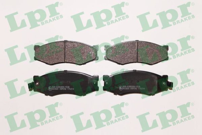 4 Plaquettes de Frein Avant pour Nissan Silvia et Prairie
