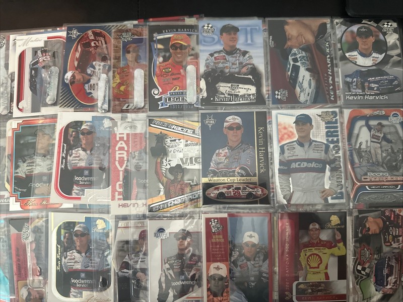 Kevin Harvick NASCAR Card Lot 100 Cards Inserts Foil Early Career #29