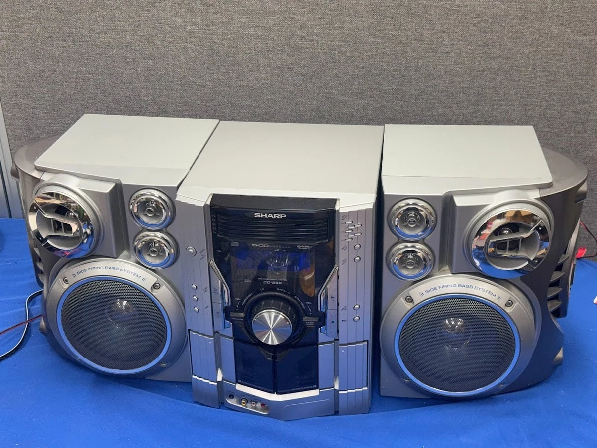 みのしま　SHARP Mini System Sharp Compact Bluetooth Hi-Fi Home Stereo Sound System with Single