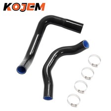For 1971-1988 Chevrolet Small Block Camaro Sbc Black Silicone Radiator Hose Kit