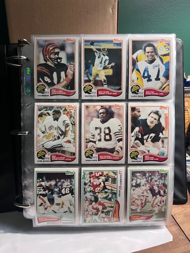 Complete Set 1982 Topps card