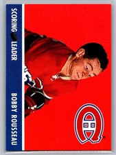 1995-96 Parkhurst 1966-67 #SL4 Bobby Rousseau Scoring Leaders Montreal Canadiens