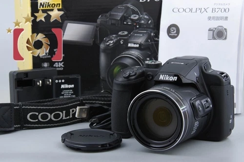 Excellent!! Nikon COOLPIX B700 Black 20.2 MP Digital Camera w/ Box