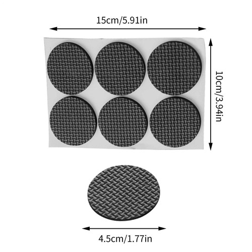 Furniture Table Chair Leg Non-Slip Self-Adhesive Floor Protector EVA Sticky Pads - Picture 6 of 14