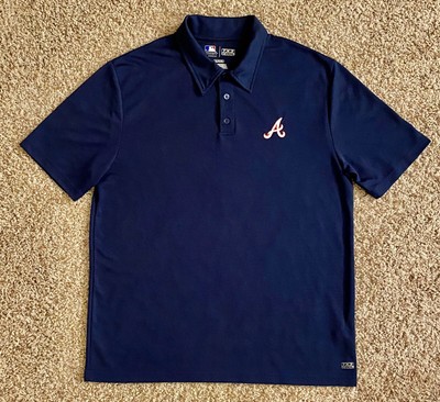 atlanta braves golf shirt