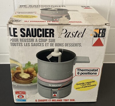 Saucier SEB Vintage Pastel – Fait En France – 600W – Occasion Bon état