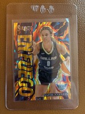 2024 PANINI SELECT WNBA SATOU SABALLY EN FUEGO GOLD FLASH PRIZM /10