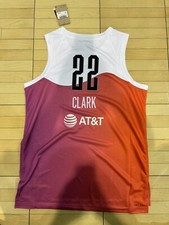 CAITLIN CLARK 2024 WNBA All-Star Game White Nike Jersey NWT Size L Fever Iowa
