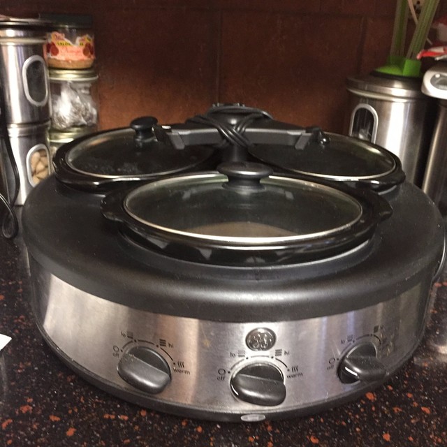 DINNER IN THE MORNING WITH GE 3CROCK SLOW COOKER. eBay