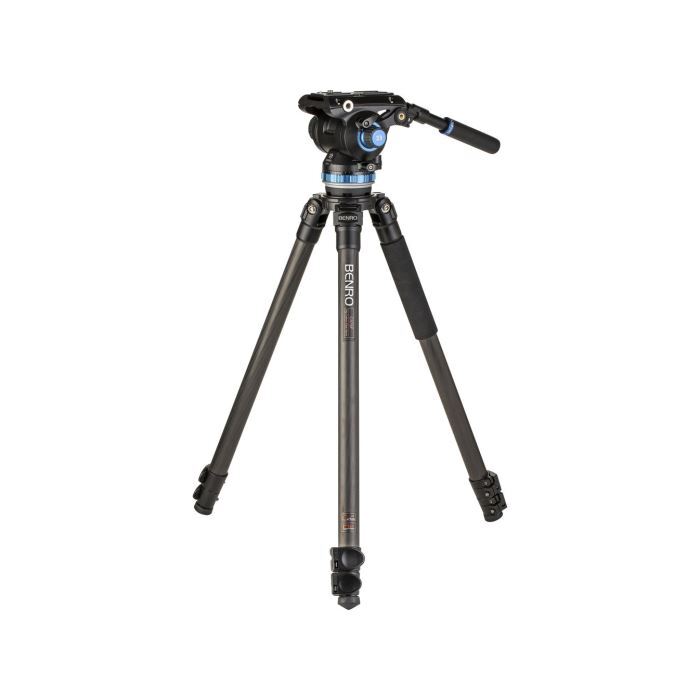 Benro C373F Carbon Fibre Single-Tube Tripod with S8PRO Fluid Video Head