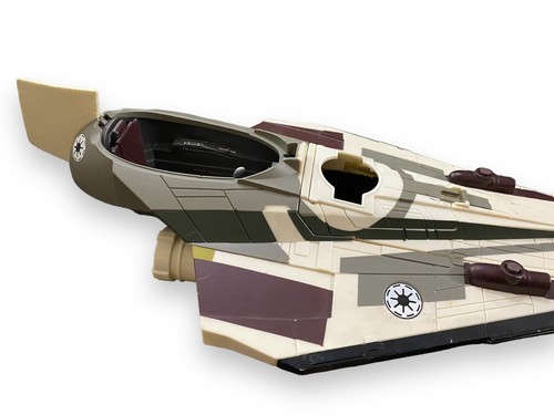 2008 Star Wars The Clone Wars Mace Windu Jedi Starfighter Schiff Fahrzeug - Teile - Bild 3 von 4