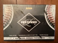 2011 Panini Limited Baseball Hobby Box-3 Autos or Memorabilia Per Box