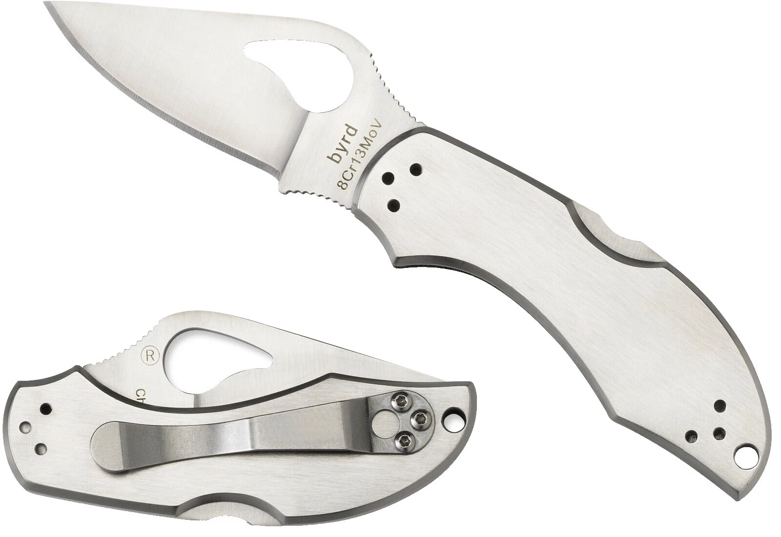 Mango de acero inoxidable Böker lockback cuchillos plegables de colección