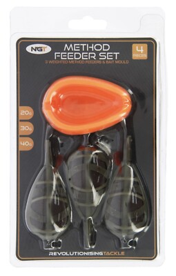 NEU Style Ngt Carp Coarse 20g 30g 40g Grundköder Method Feeder & Soft Mould