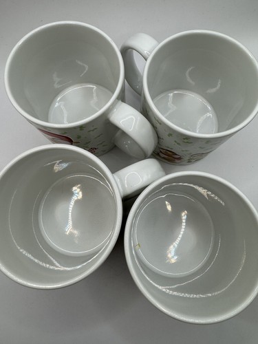 Vintage Gibson Otagiri Weihnachtsbaum Maus Becher 4 Posten Tassen geprägt Japan - Bild 4 von 6