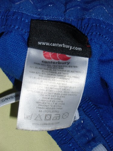 Leinster Rugby / 2015-2016 Home - CANTERBURY - PI MENS Shorts. Size: 36" (L?) - Zdjęcie 10 z 12