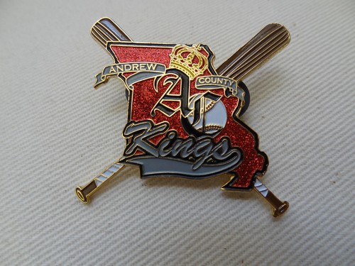 HOMETOWN BASEBALL ANDREW COUNTY MO.THE KING'S TEAM LAPEL PIN 2006 - Picture 2 of 2