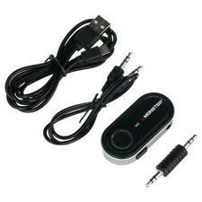 Monster Audio Receiver, Bluetooth Auxiliary Audio Receiver with Voice Control