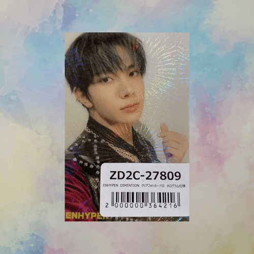 Tarjeta fotográfica ENHYPEN Universal Japón Lucky Draw número limitado DIMENSION SENKOU PC - Imagen 34 de 36