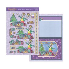 Hunkydory GOLDEN OLDIES Festive Deco-Large Set ~ TO THE QUEEN OF CHRISTMAS