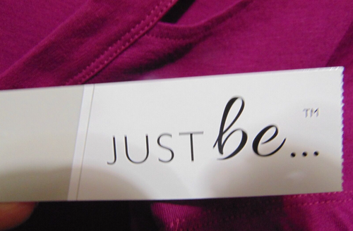 Just Be Damen-T-Shirt Übergröße 1X Cutout V-Ausschnitt lila magenta NEU mit Etikett! - Bild 4 von 5