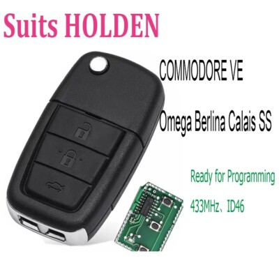 Ve Commodore Remote Key Module Complete Remote Transponder Key Fob for HOLDEN COMMODORE VE Omega ...