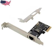 Gigabit Ethernet Low Profile PCI Express Network LAN Card 10/100/1000