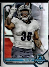 2021-22 Bowman University #25 Toa Taua Chrome Refractors Nevada Wolf Pack