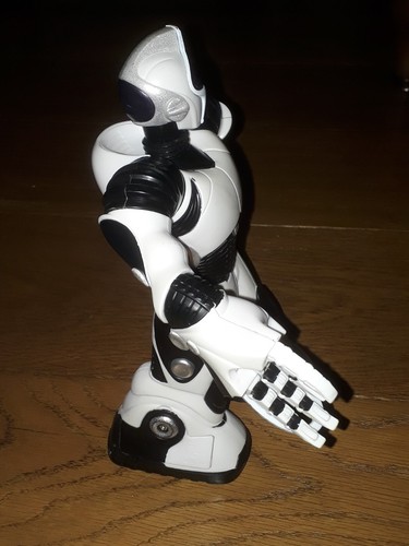 Robot 21cm wowwee 2005 action figure jouet ancien humanoïde non testé - Photo 7/10