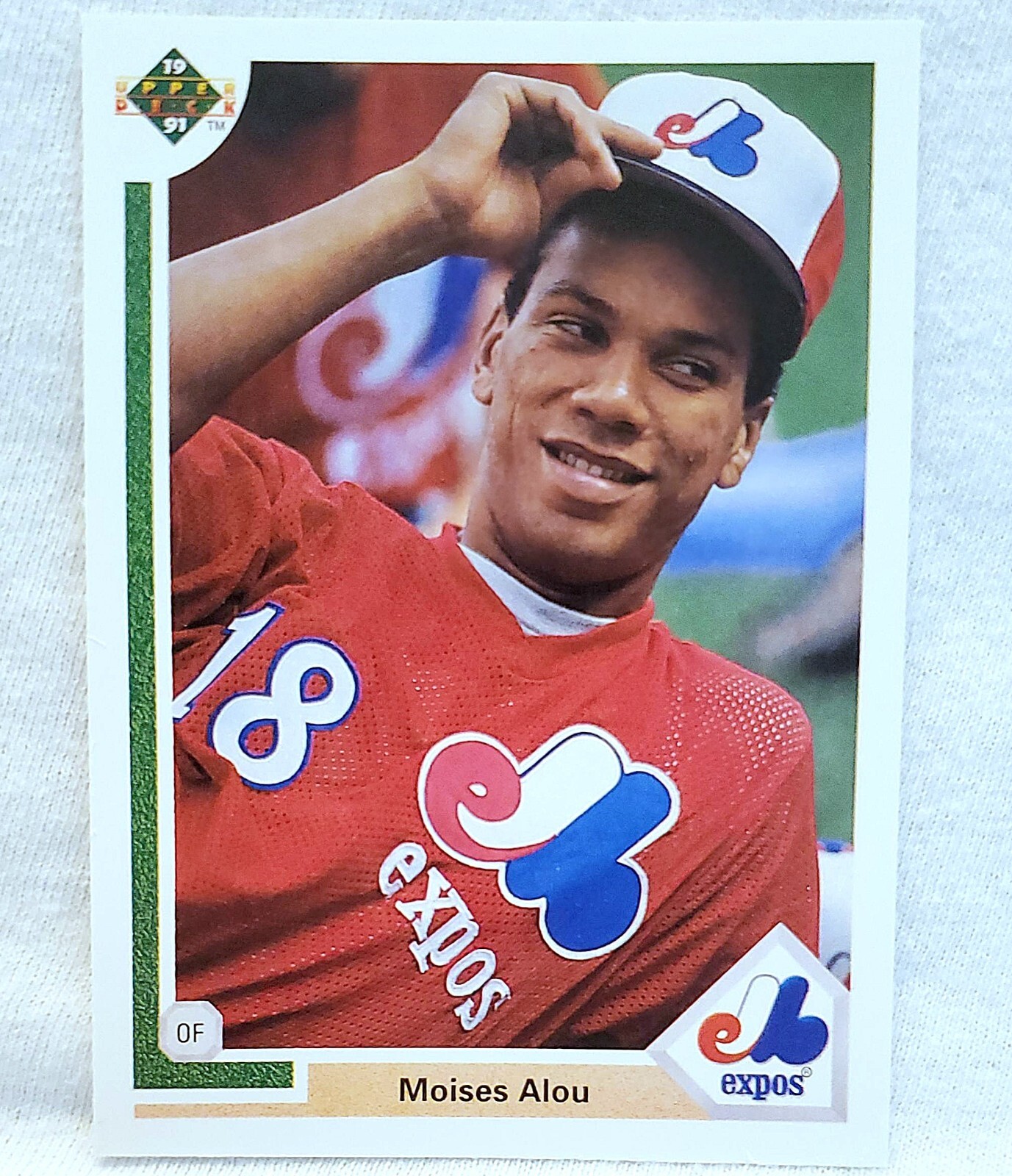 1991 Upper Deck #665 Moises Alou Montreal Expos Baseball Card For Sale